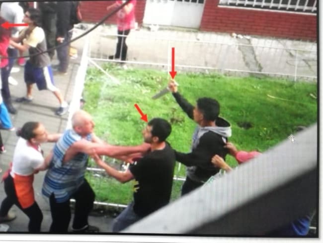 Ejemplar sanción a un hombre que atacó a un policía en Bogotá