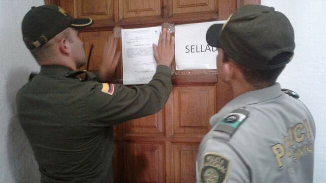 Cierran hostal en Bocagrande en operativo contra el turismo sexual en Cartagena. Foto: Policía