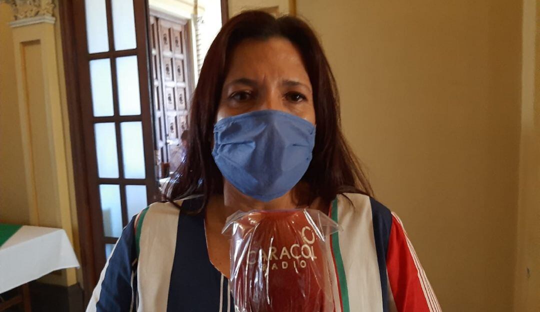 Claudia Pilar Calderón, presidenta de la Sociedad Caldense de Ingenieros Civiles