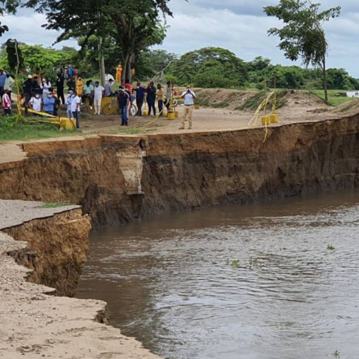Sedimentación del Río Magdalena provoca la erosión en Salamina