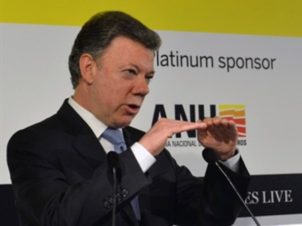 "Habrá paz con verdad": Santos