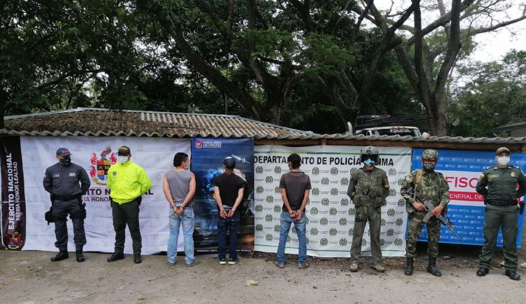 suministrada Policía Tolima