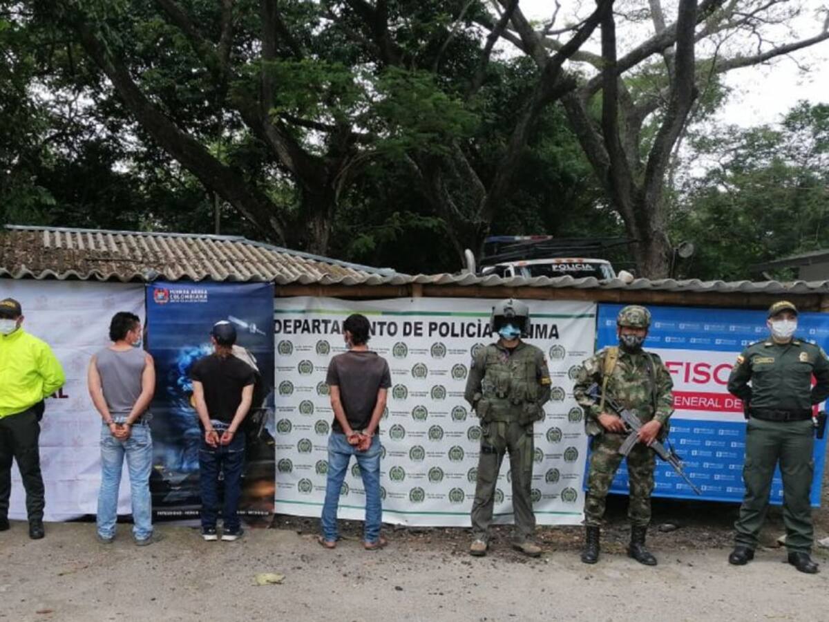 Duro golpe contra la estructura delincuencial ‘Los Tasty’ en el Tolima