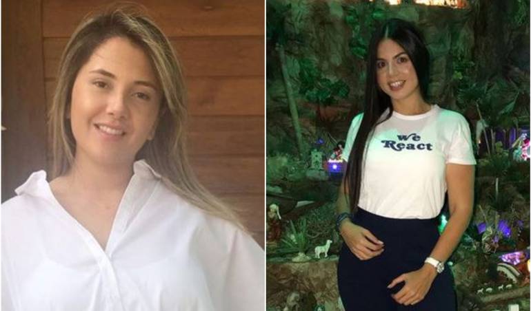 Dayana Jaimes y Caya Varón 