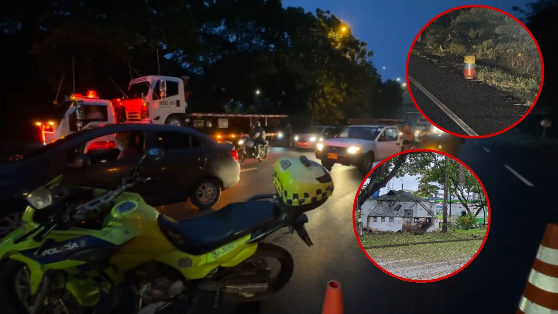 Varios puntos del Valle del Cauca con posibles explosivos en cilindros de gas