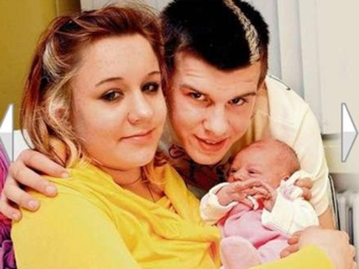 Una pareja de 13 y 15 años, los padres más jóvenes de Alemania