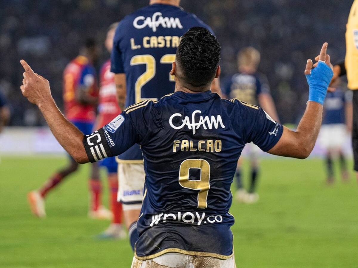 Millonarios se refiere por primera vez a la renovación de Falcao