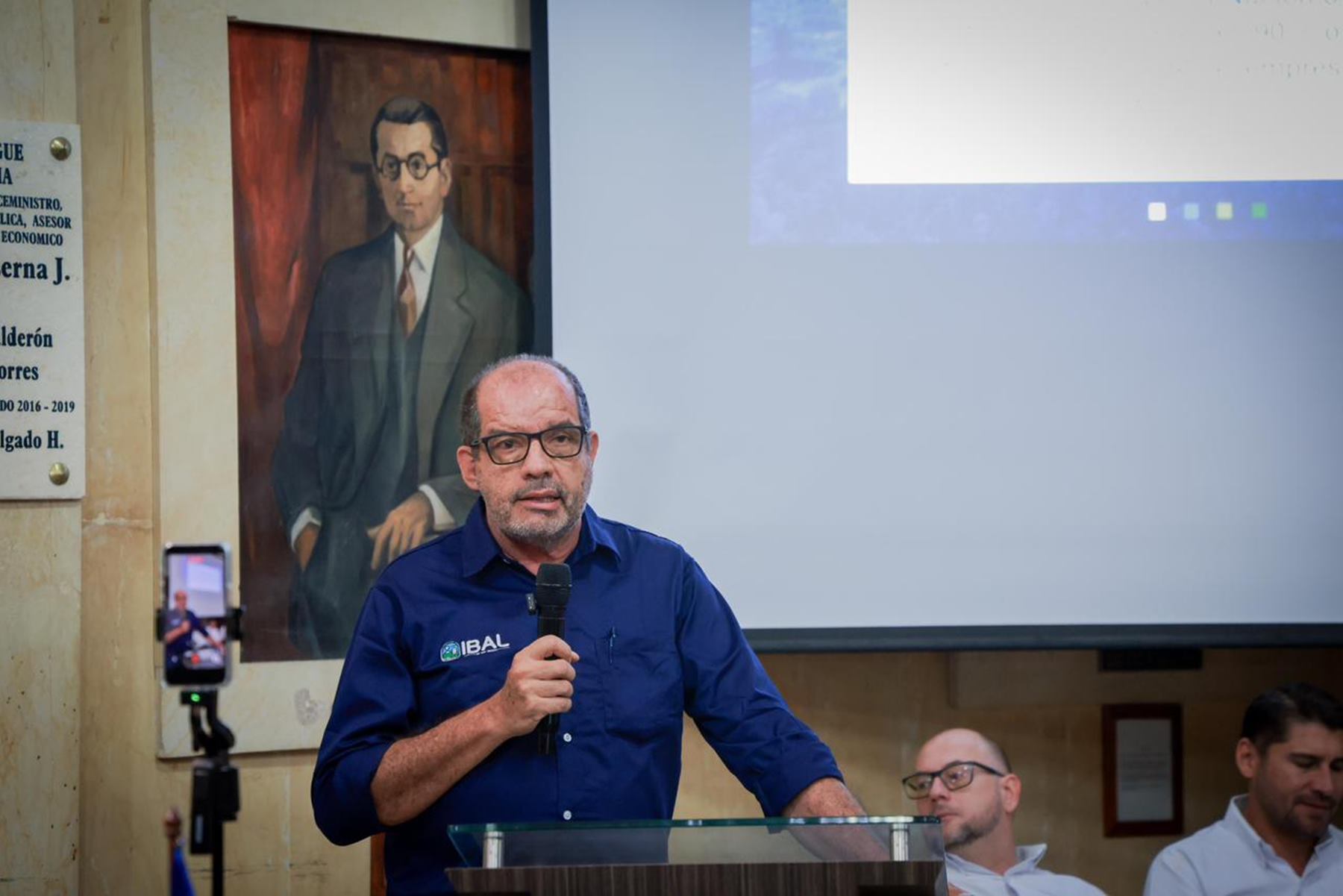 Roberto Santofimio, gerente del IBAL