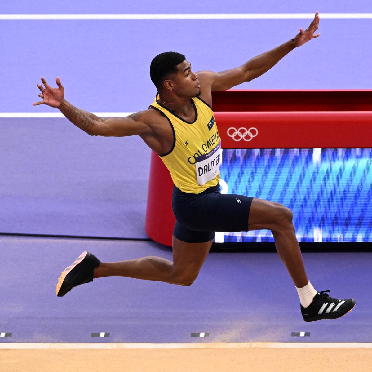 Arnovis Dalmero: así le fue en la final del salto largo en los Juegos Olímpicos 2024