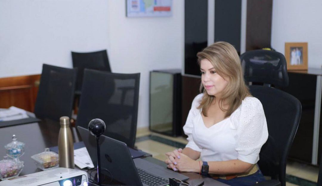 Alcaldesa de Santa Marta.