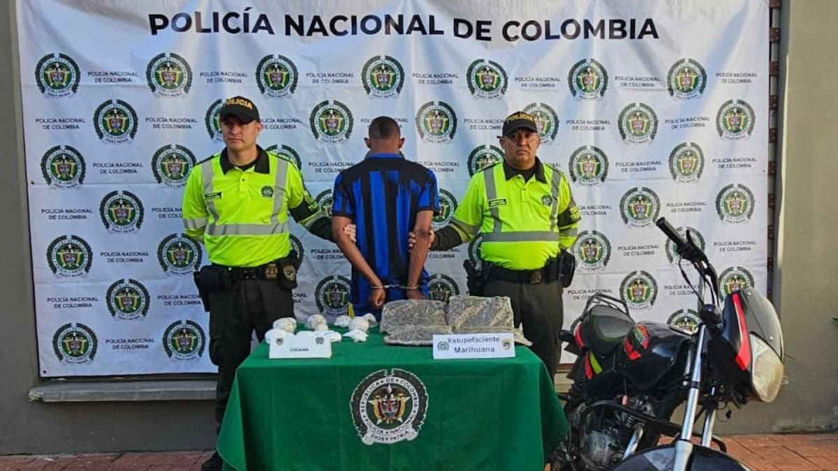 Detenido en flagrancia hombre que transportaba estupefacientes hacia Cartagena