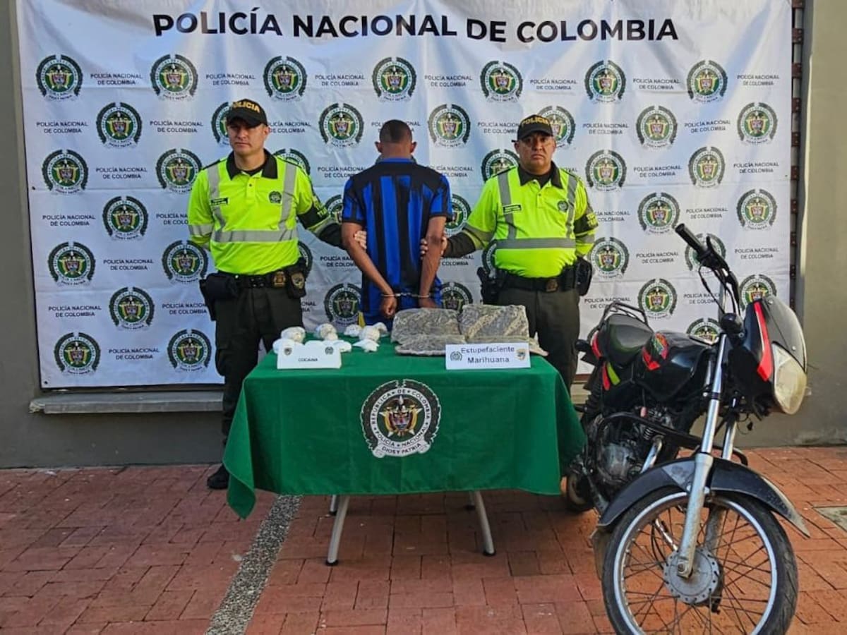 Detenido en flagrancia hombre que transportaba estupefacientes hacia Cartagena
