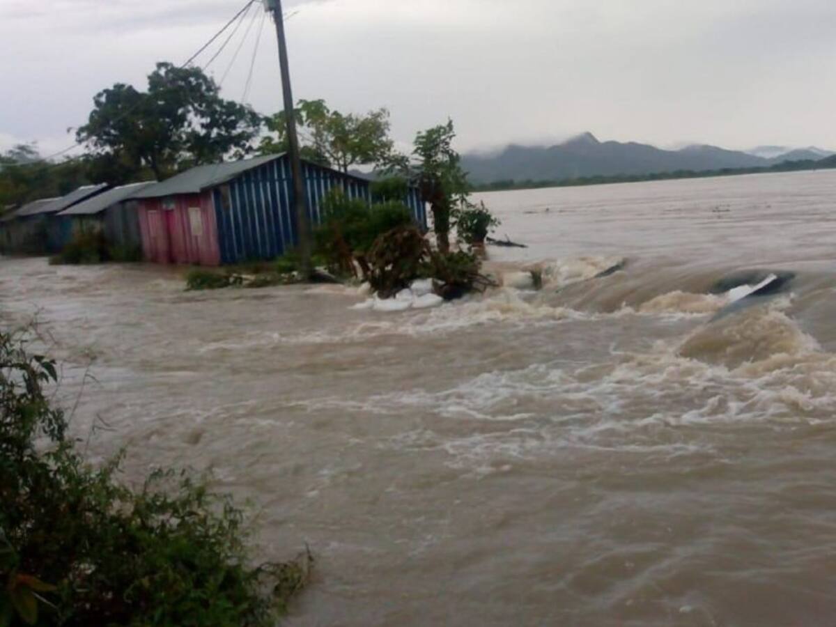 Más de 2.000 familias afectadas en Bolívar por creciente del río Cauca