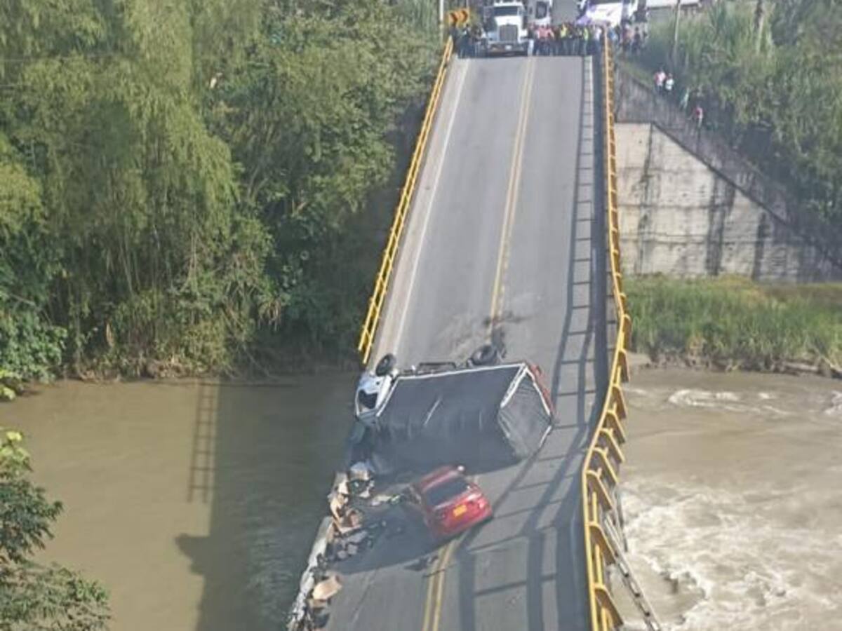 Se cumple un mes del colapso del puente entre Quindío y Valle Del Cauca