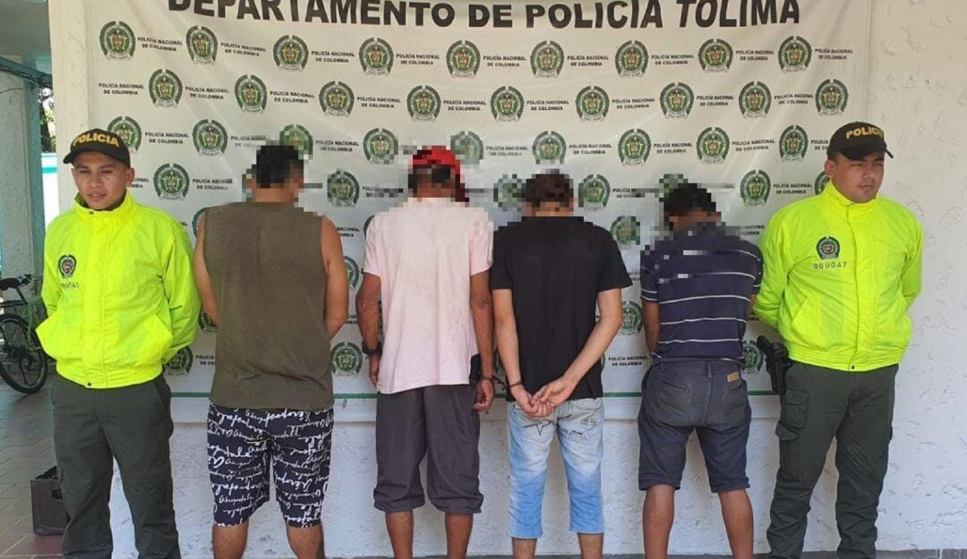 Banda 'Los Mancos' desmantelada en Armero Guayabal