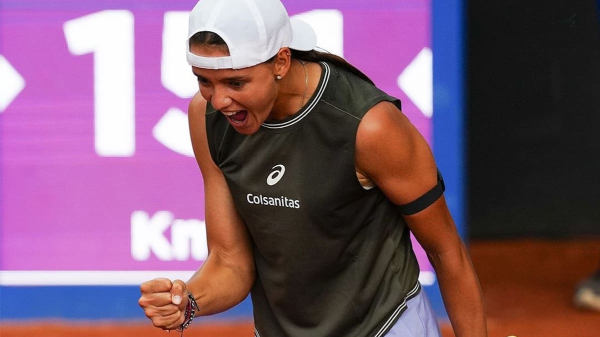 Histórica: Emiliana Arango avanza por primera vez a semifinales en Bogotá