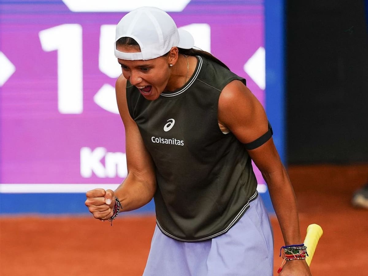 Histórica: Emiliana Arango avanza por primera vez a semifinales en Bogotá