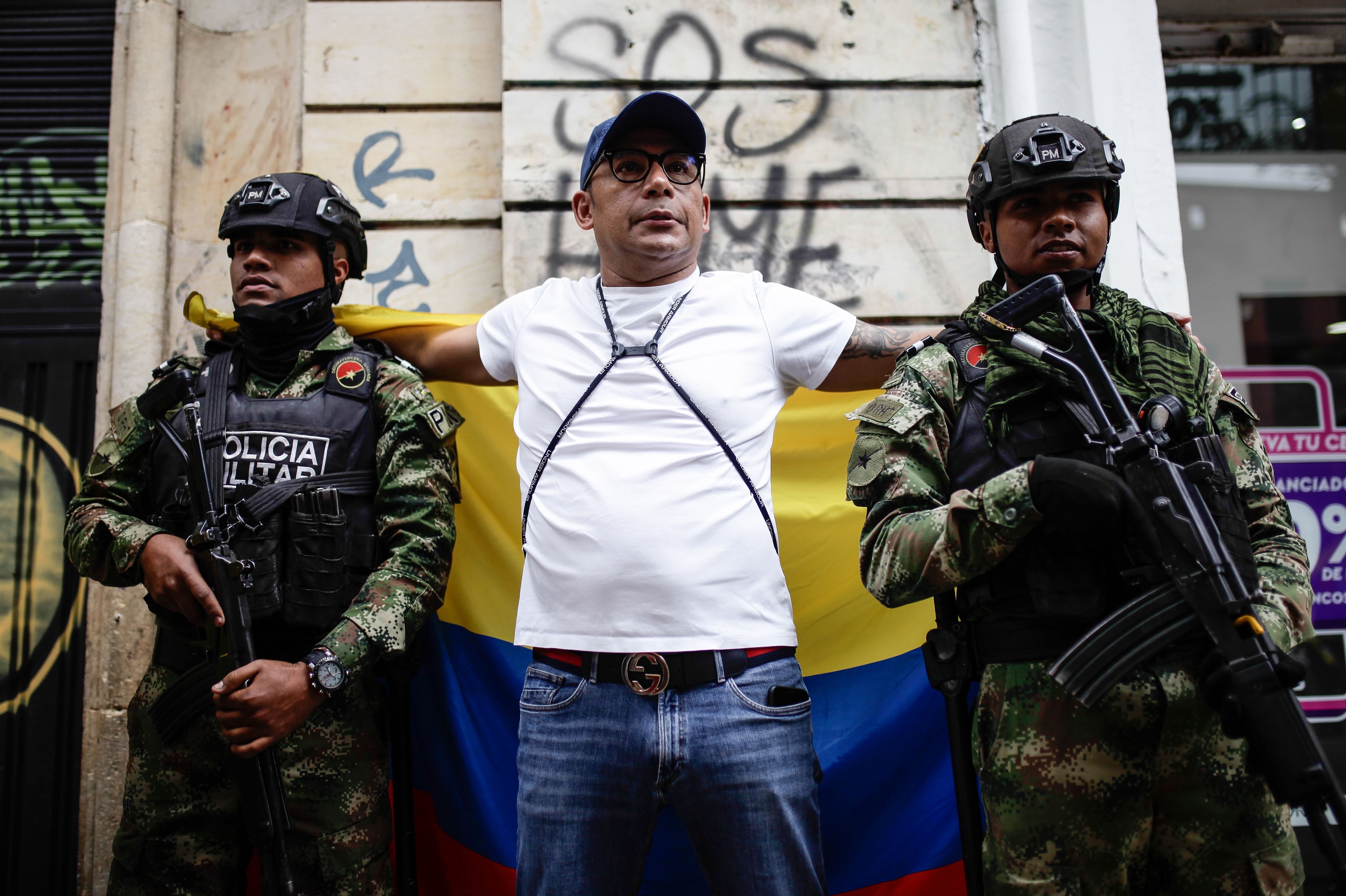 Marchas oposición al Gobierno de Gustavo Petro - Colprensa