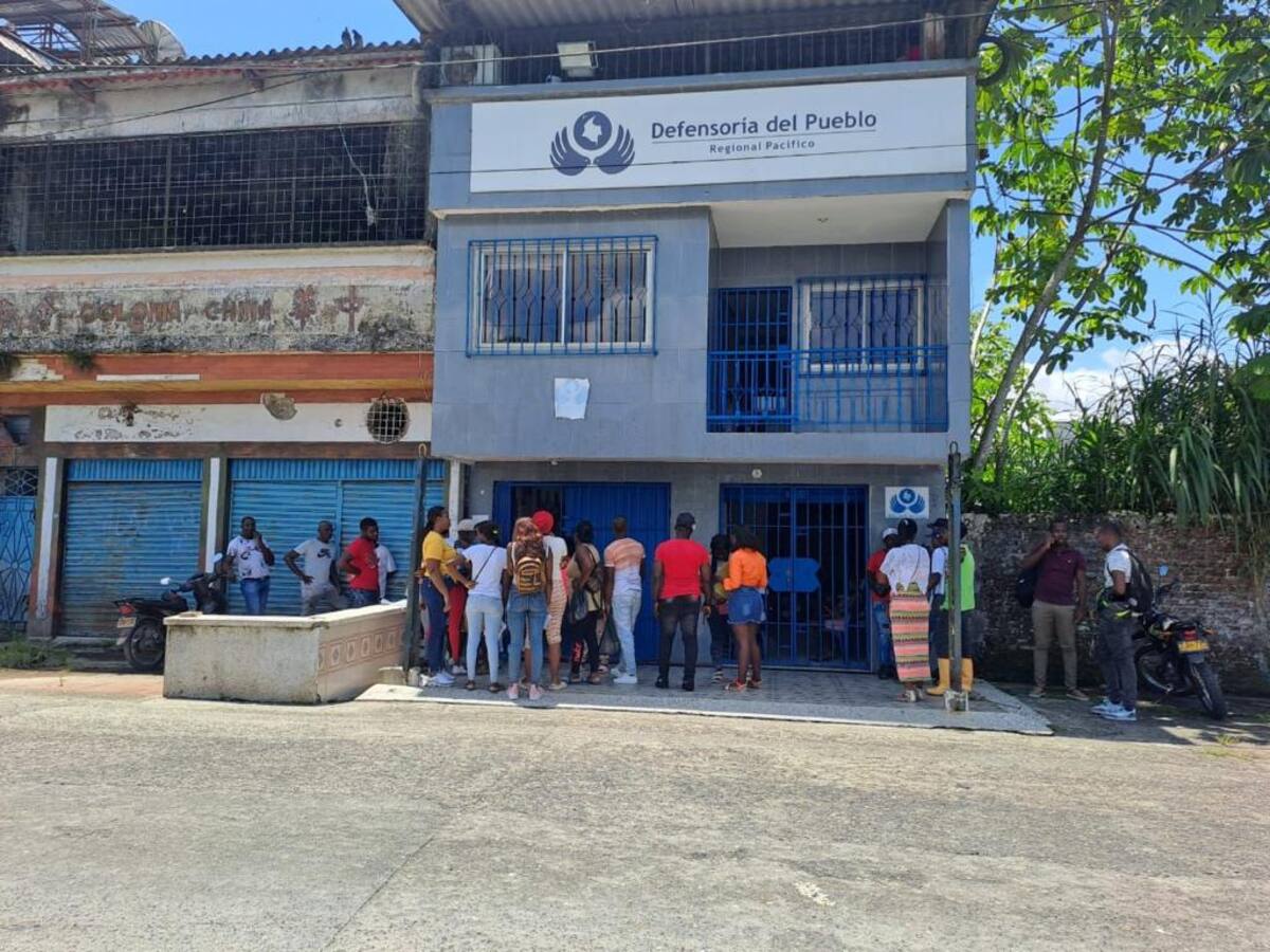 124 familias llegan desplazadas a Buenaventura desde la zona rural de Mayorquín