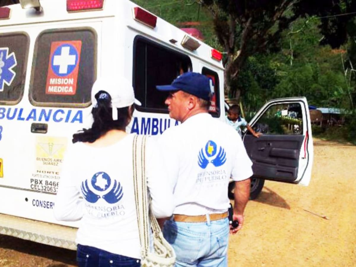 Un campesino resultó herido tras pisar una mina en zona rural de El Tambo