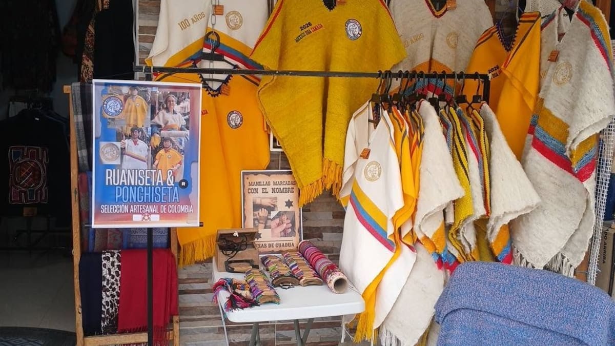 La “ruaniseta” de la selección, la propuesta de los artesanos de Nobsa para lucir en el mundial
