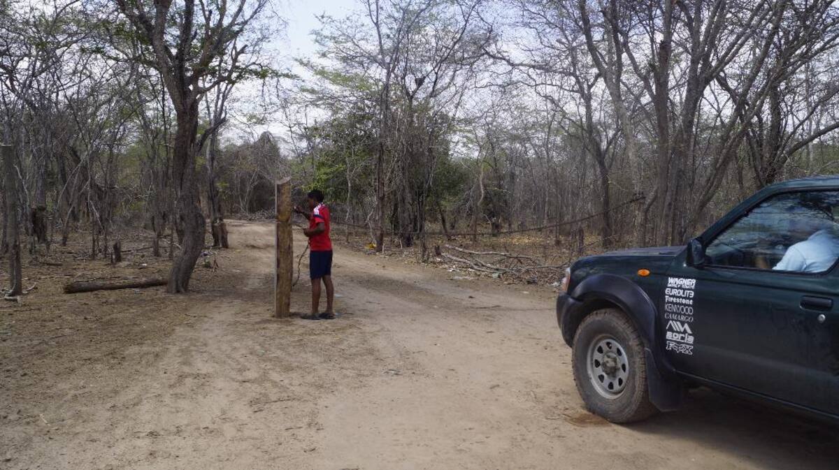 Recorrido de Caracol Radio por las zonas que aguantan sed. Fotos de Luis Enrique Rodríguez
