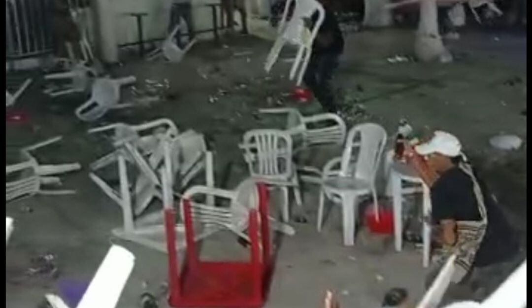 Riña en 'Estankomods', Pescaíto, Santa Marta