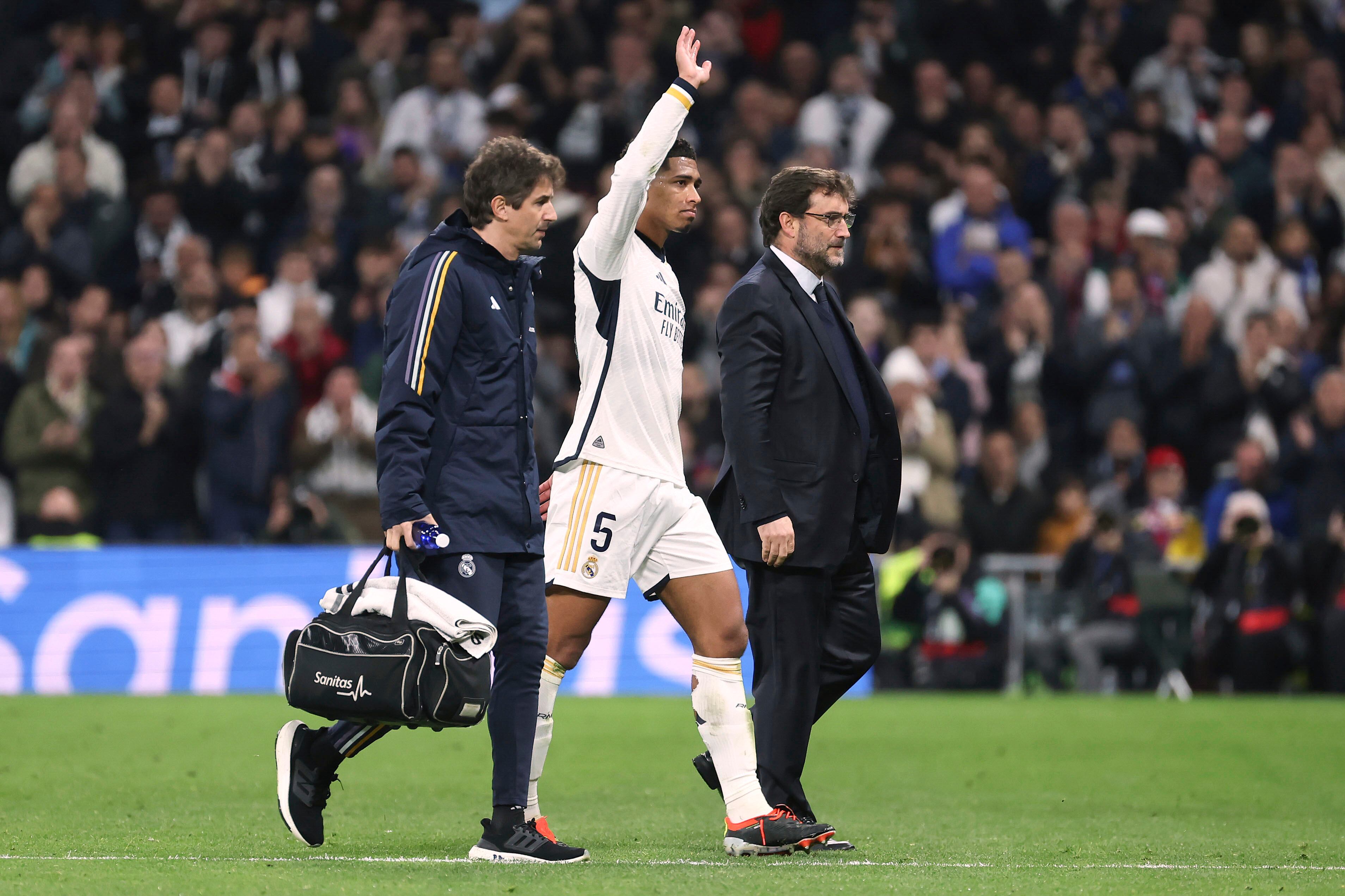 MADRID, 10/02/2024. Jude Bellingham/ Estadio Santiago Bernabéu, en Madrid. EFE/Kiko Huesca