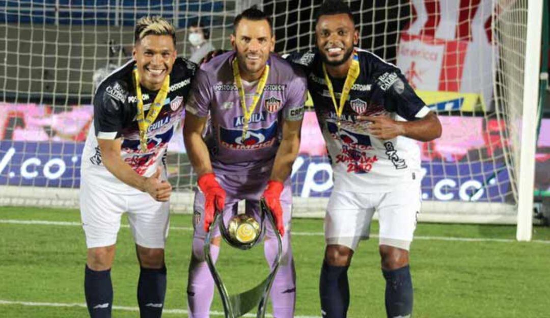 Teófilo Gutiérrez, Sebastián Viera y Miguel Borja