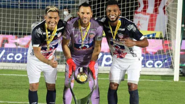 Teófilo Gutiérrez, Sebastián Viera y Miguel Borja