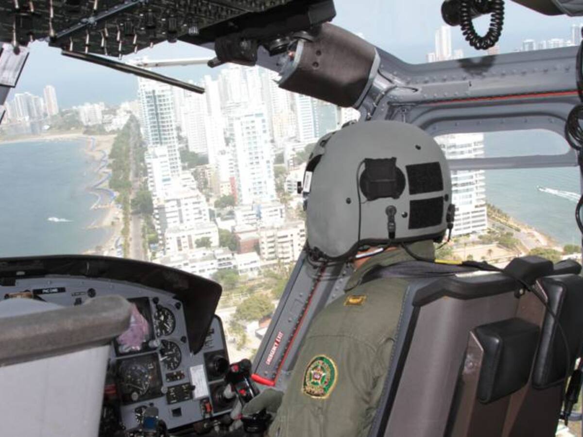 Con helicópteros se reforzará seguridad del papa Francisco en Cartagena