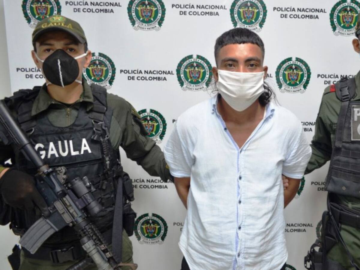 ‘El Calvo’ extorsionaba a su excompañera para no atentar contra su vida