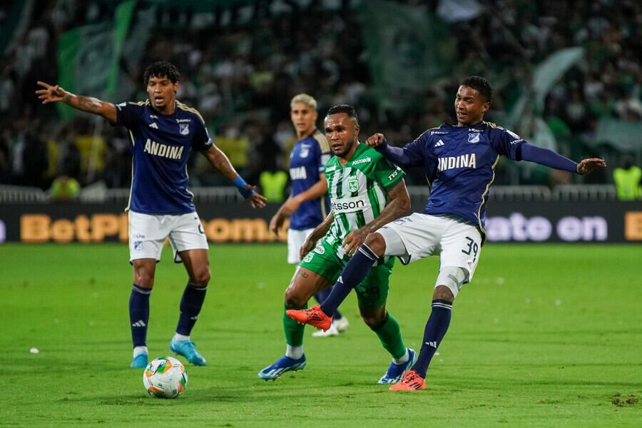 Duelo entre Millonarios y Atlético Nacional en Liga / Colprensa
