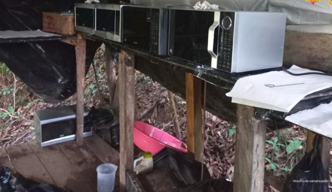 Complejo para procesamiento de narcóticos 