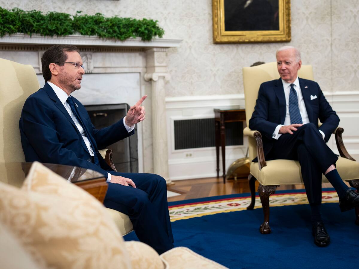 Irán entregó armas a Rusia en guerra de Ucrania: Presidente Israelí a Biden