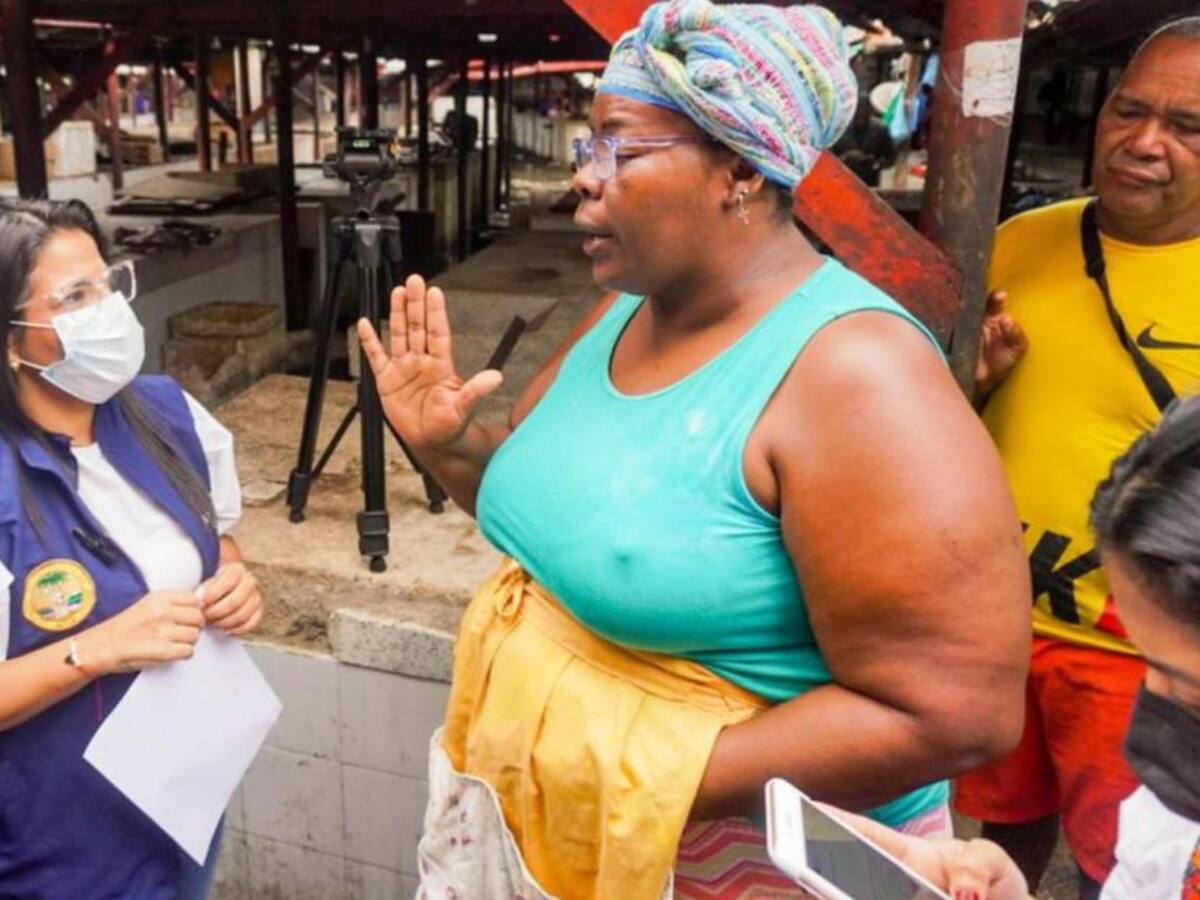 Reubicarán a vendedores de Bazurto mientras adelantan obras de recuperación