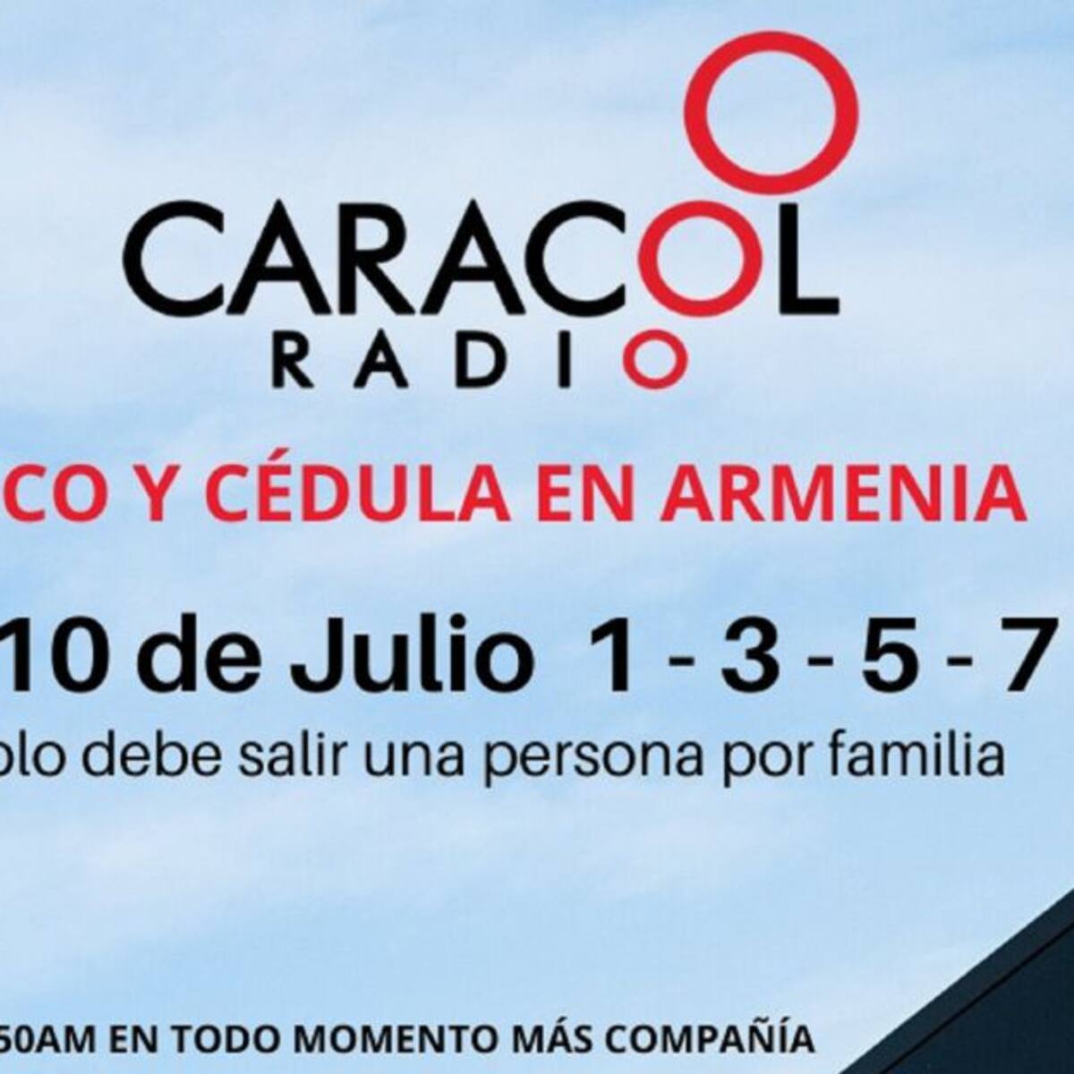 "Armenia" Pico y cédula para hoy viernes 10 de julio, sigue rotación