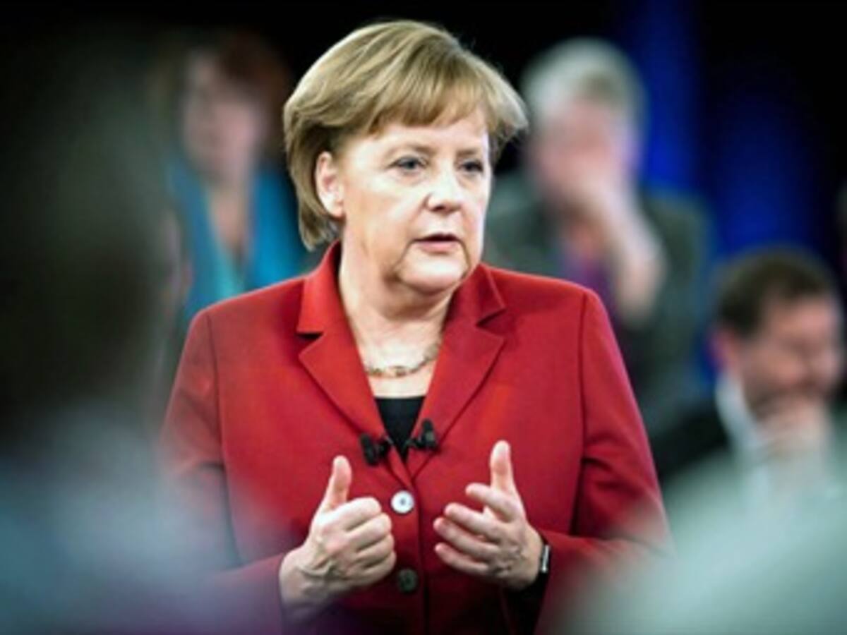 Merkel pide acelerar la entrada en vigencia del TLC entre Colombia, Perú y la Unión Europea