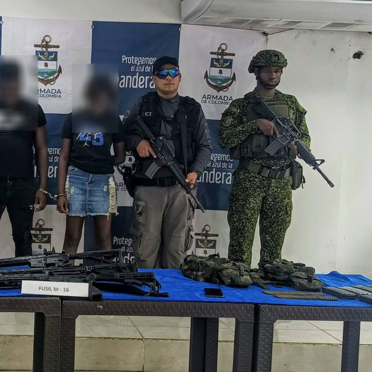En zona rural de Buenaventura fueron capturados integrantes de las disidencias de las Farc