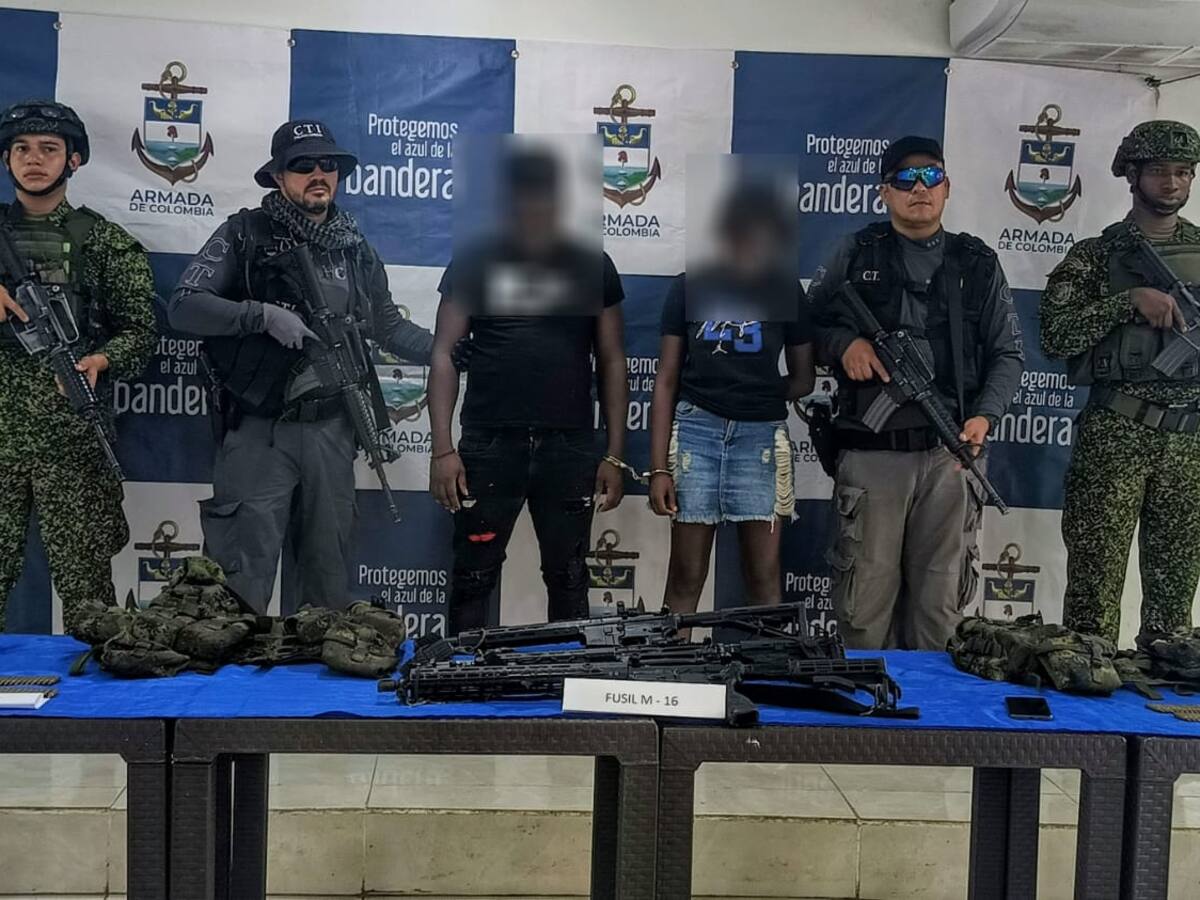 En zona rural de Buenaventura fueron capturados integrantes de las disidencias de las Farc