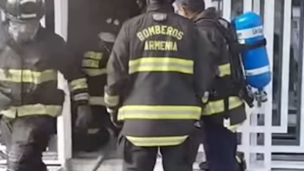Sargento Martín Hincapié, Bomberos Armenia