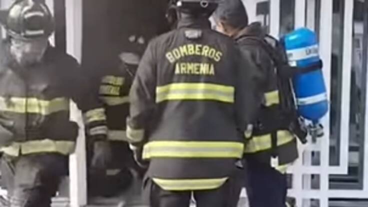 Sargento Martín Hincapié, Bomberos Armenia