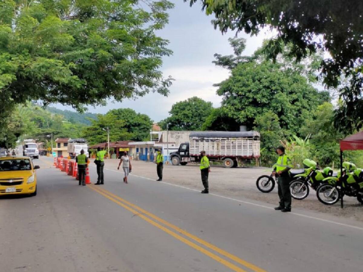Personas que ingresen al Valle de Aburrá, deberán acreditar que viven aquí