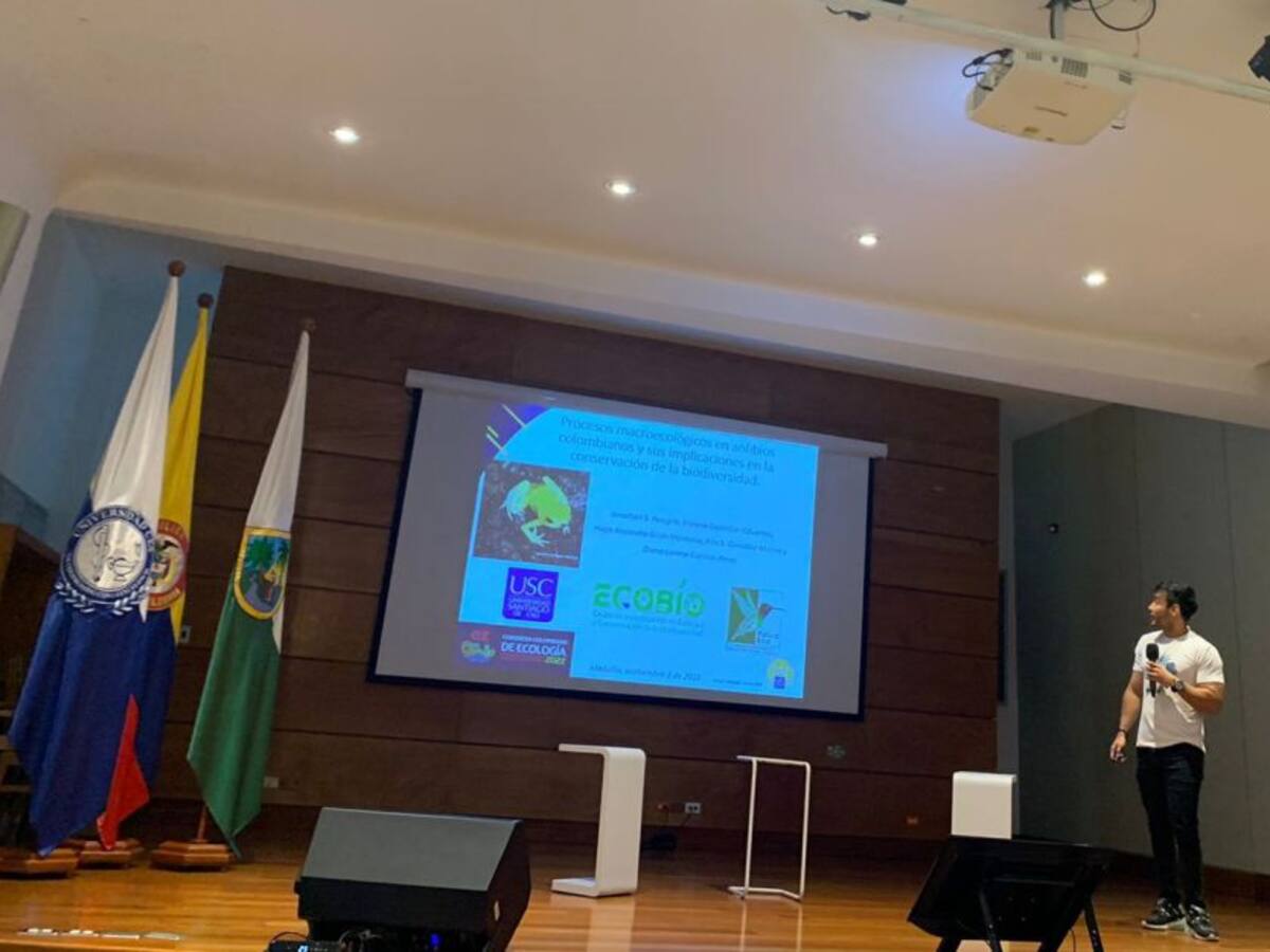 Docente de la USC ganó premio en el Congreso Colombiano de Ecología