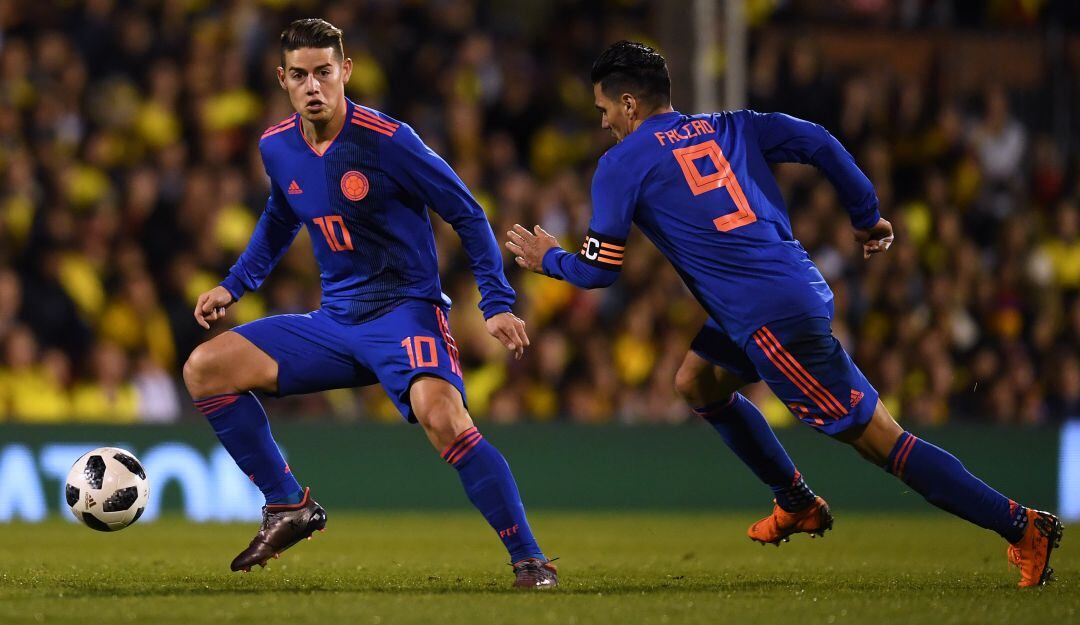 James Rodríoguez y Falcao García lideran el equipo.