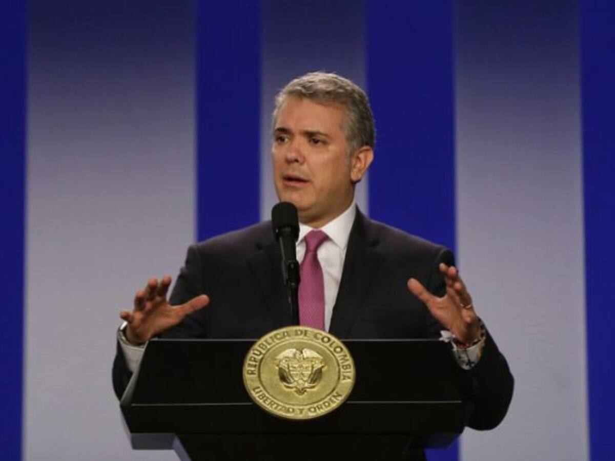 No aspiro a reelección ni a la extensión de periodos: Duque