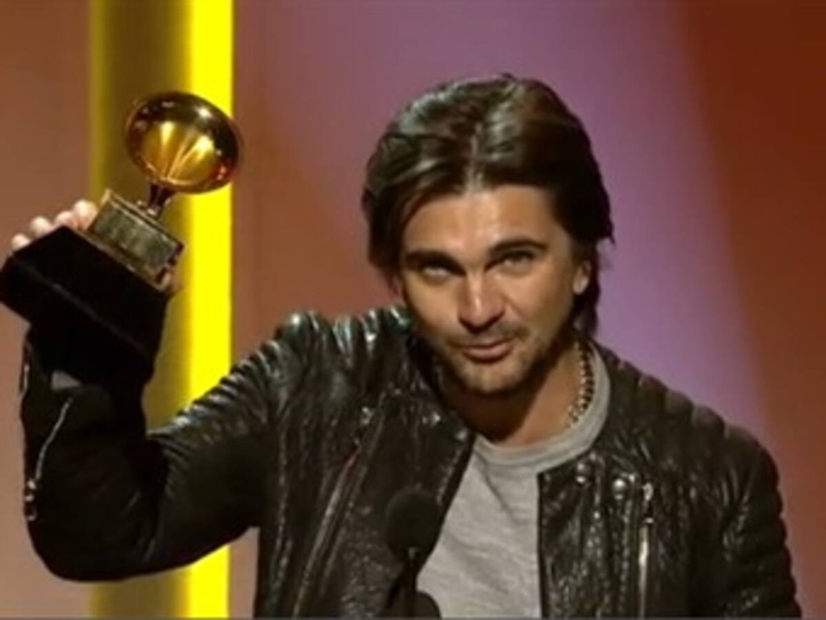 “Colombia it's for you”: Juanes al recibir el Grammy al mejor álbum pop latino