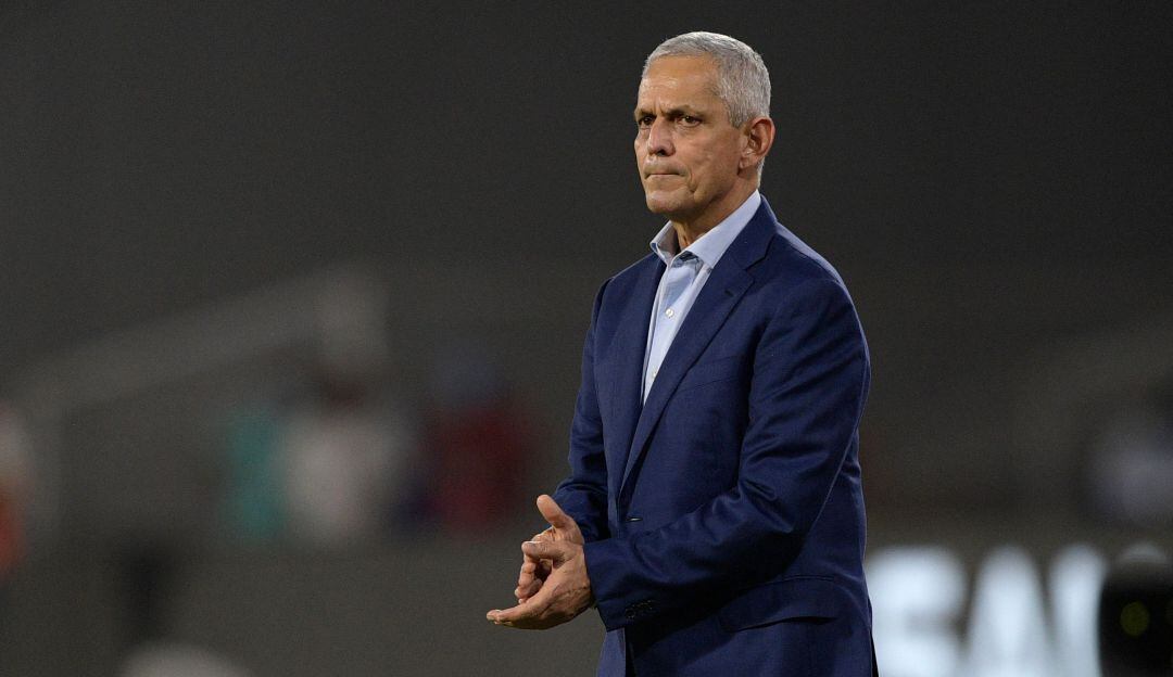 Reinaldo Rueda con la Selección Colombia en 2022