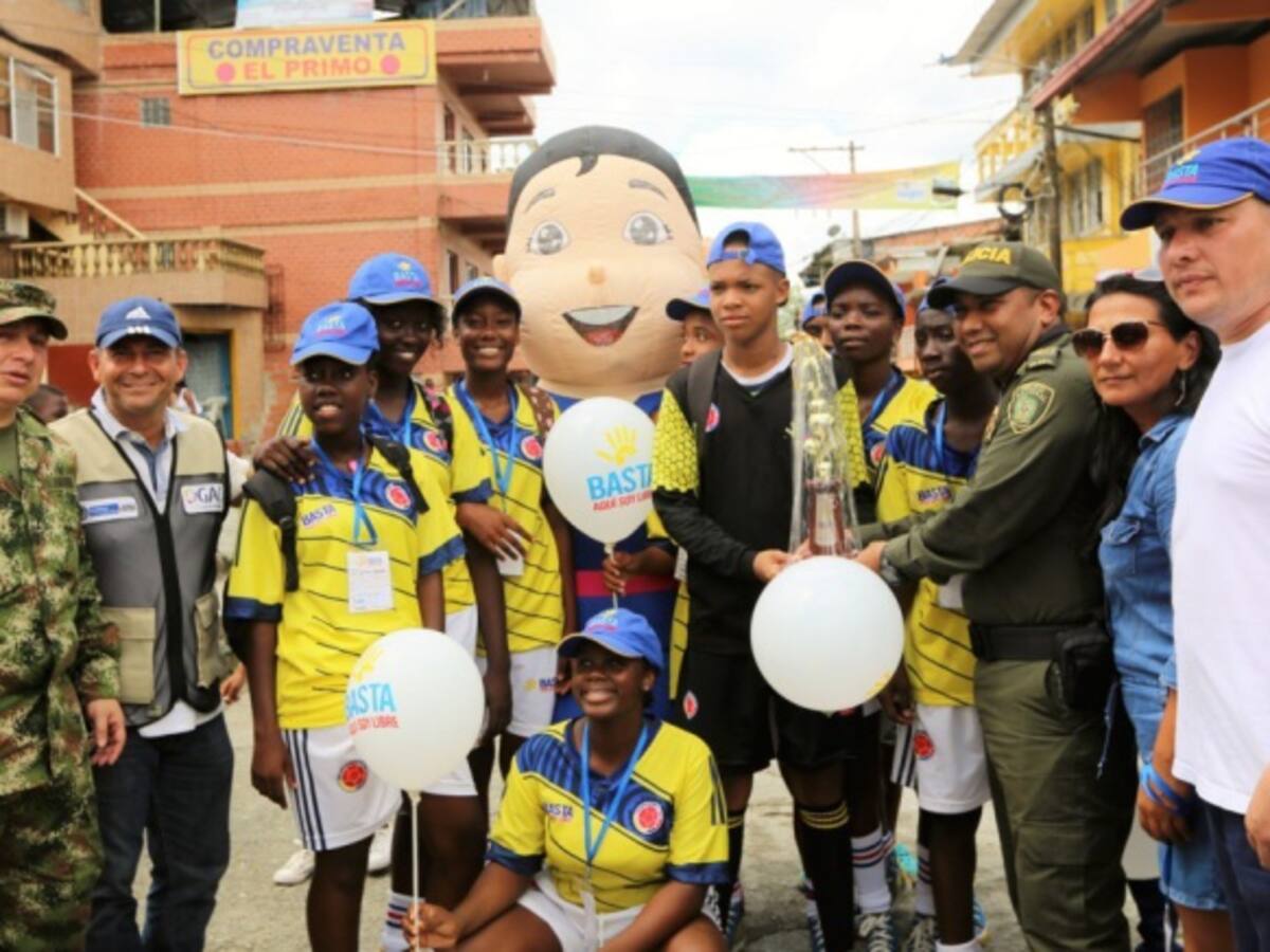 Concluyó jornada “Juega por la vida” en Condoto