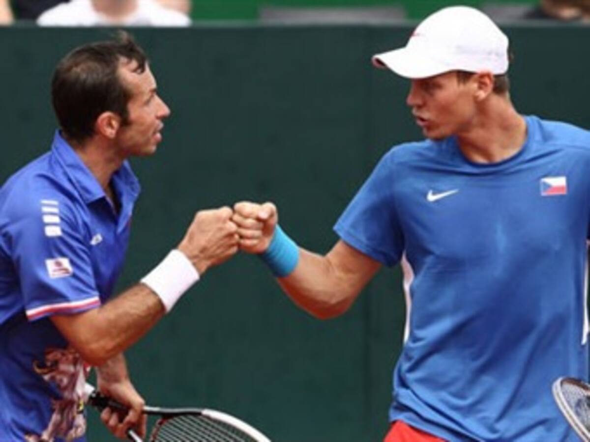 República Checa se queda con el punto del dobles en la final de la Copa Davis